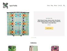 Tablet Screenshot of ingridpadilla.com